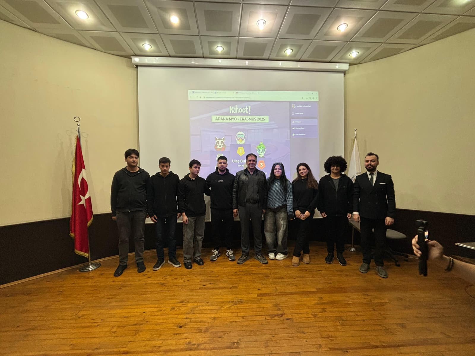 MESLEK YÜKSEKOKULUMUZDA ERASMUS ETKİNLİĞİ DÜZENLENDİ