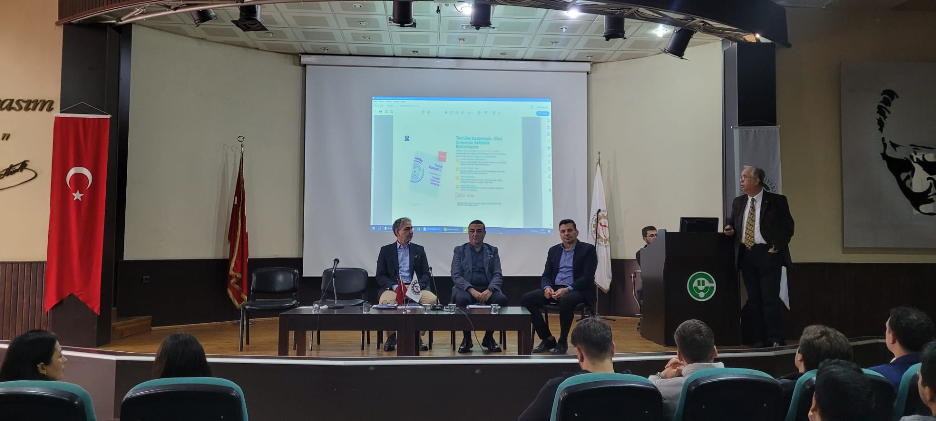 MESLEK YÜKSEKOKULUMUZDA TURİZMDE GELECEK BENİM PANELİ DÜZENLENDİ